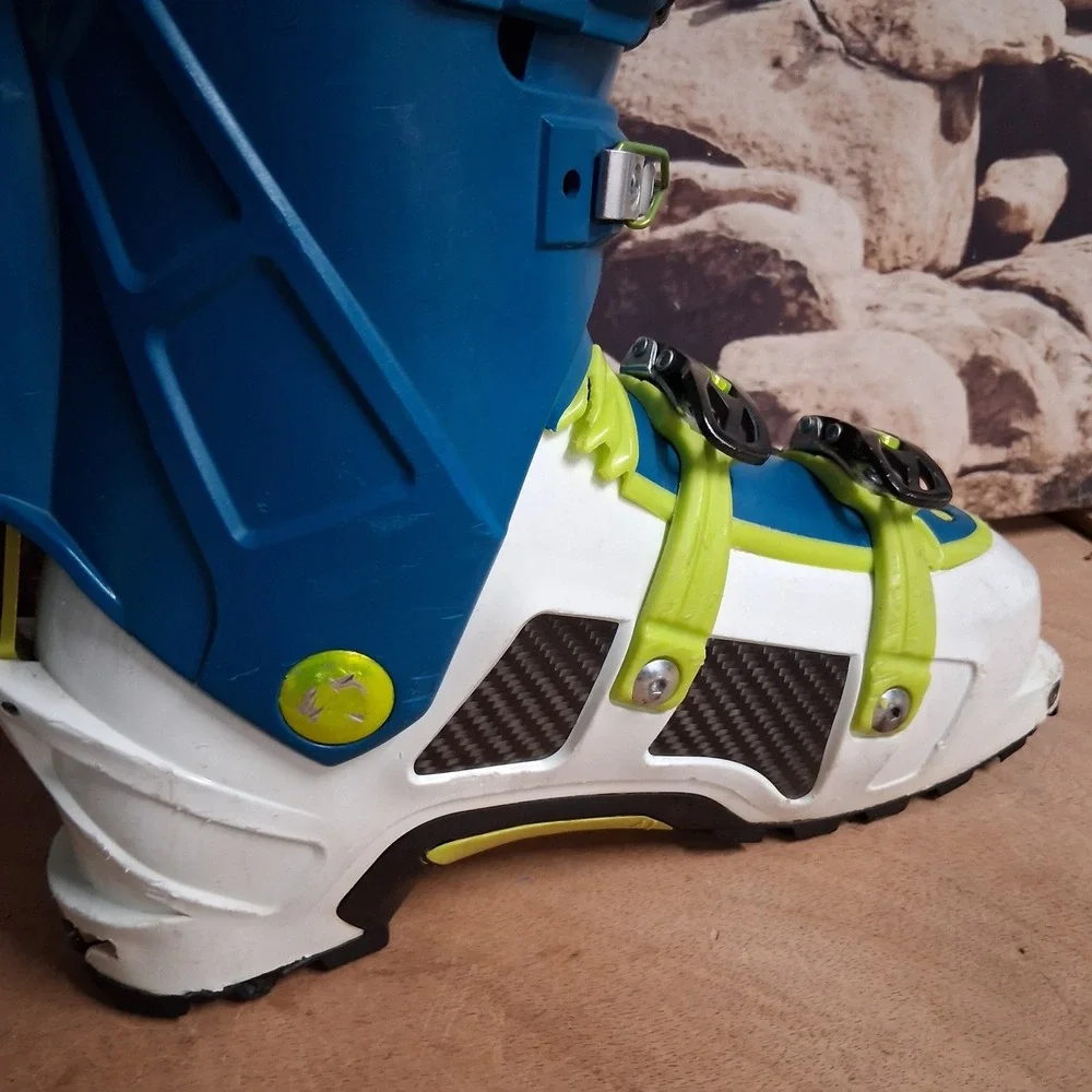Scott Superguide Powerfit Carbon G1 Ski Boots Gore-Tex Vibram Blue White 26/26.5